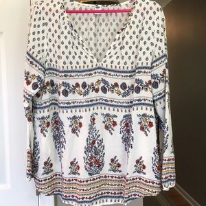 Old Navy floral blouse